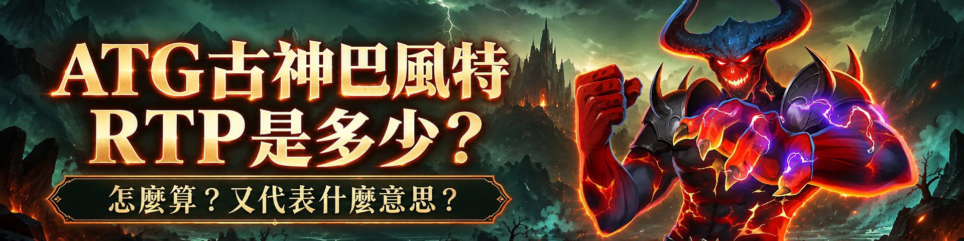 ATG古神巴風特RTP是多少？怎麼算？又代表什麼意思？